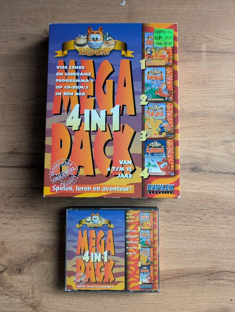 Redcat mega pack 4 in 1 PC, 1 speler, Ophalen of Verzenden, Vanaf 3 jaar