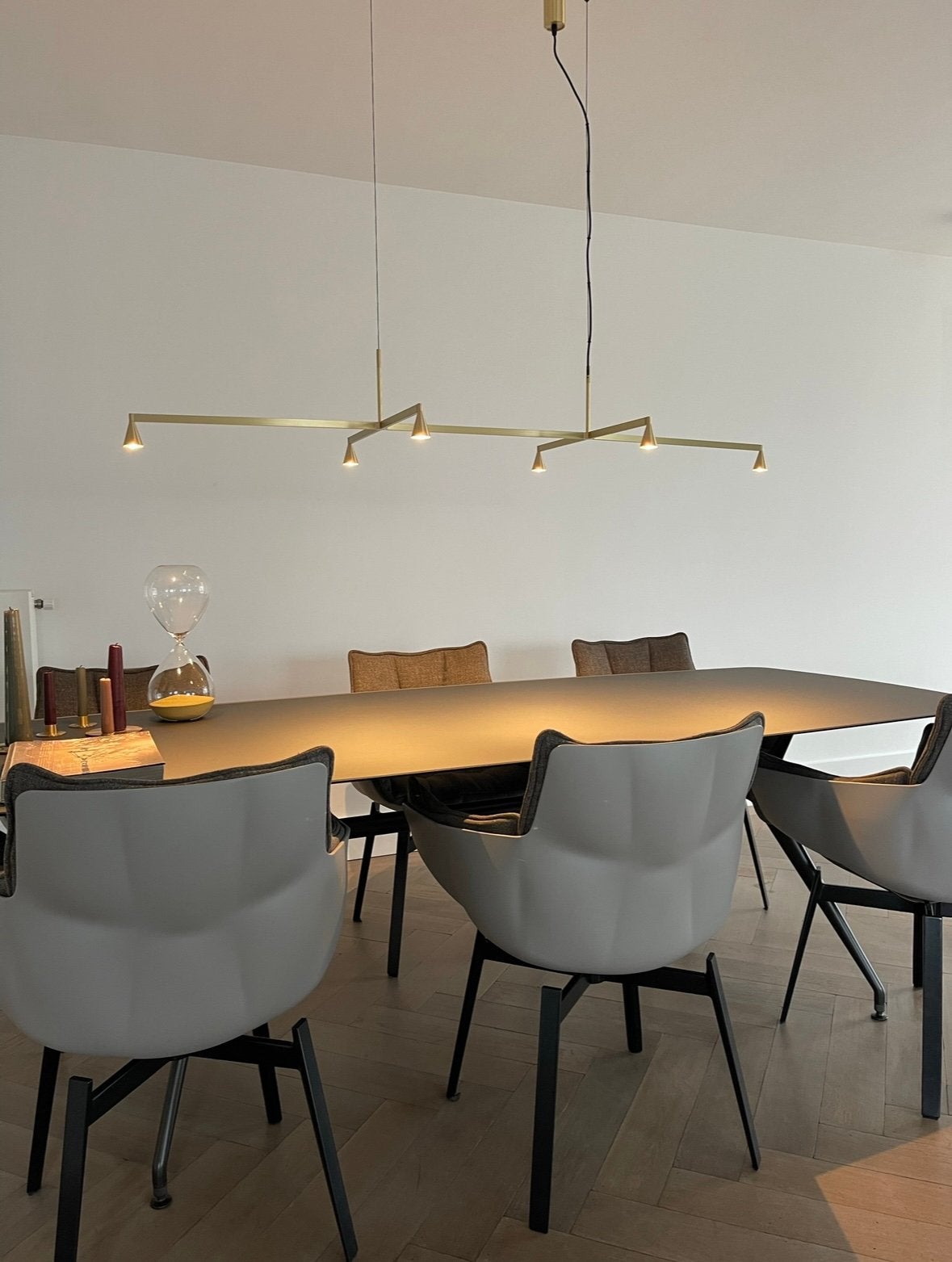 Rimadesio Manta design eettafel 240 cm – Grafite Opaco, Huis en Inrichting, Tafels | Eettafels, Ophalen, 100 tot 150 cm, 200 cm of meer
