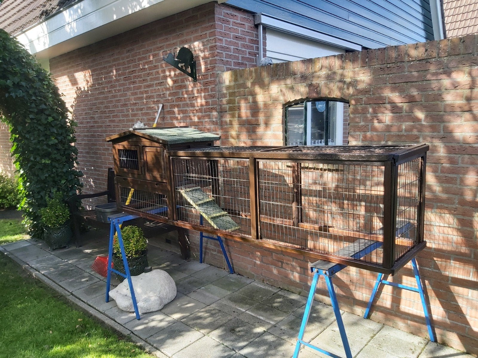 buiten konijnenhok of  kriel kippen  hok, Dieren en Toebehoren, Ophalen of Verzenden