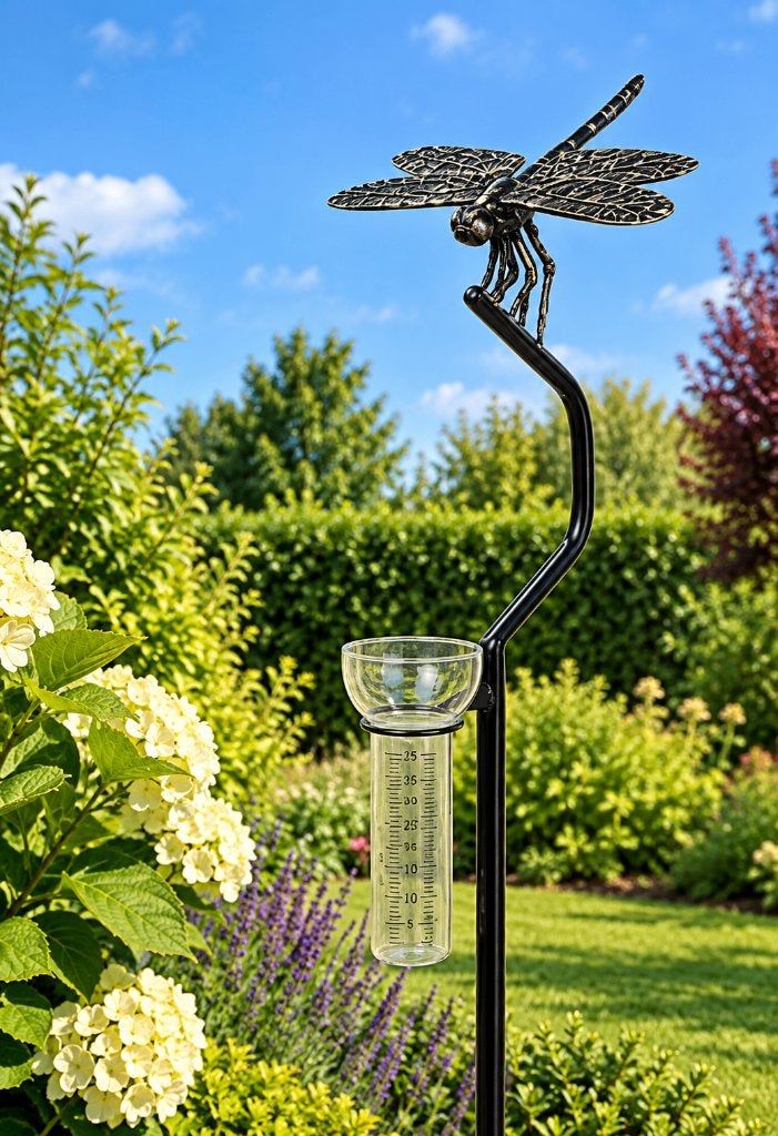 regenmeter / rvs/ LIBELLE, Nieuw, Info@huisentuindecoratiemarie.nl, Huis en tuin decoratie marie, Peize