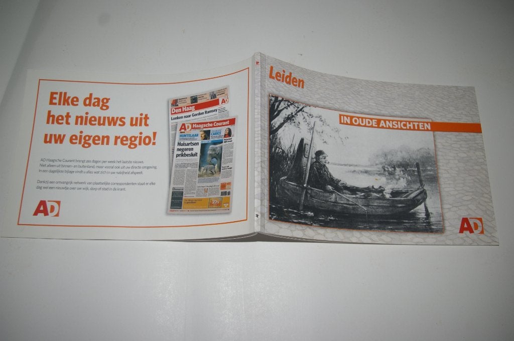 Boekje Leiden in oude ansichten, Ophalen of Verzenden, Voor 1940, Overige onderwerpen