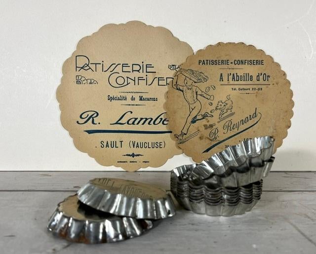 Matfer blikken bakvormpje Franse vintage, Ophalen of Verzenden