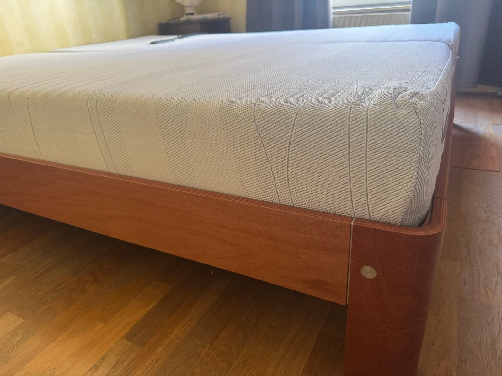 Auping bed inclusief mline matrassen, Ophalen, 210 cm, Tweepersoons, Overige maten