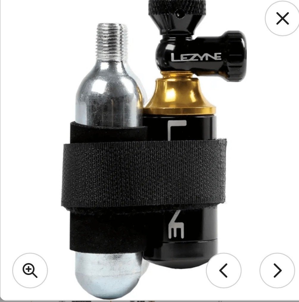Lezyne CO2 tubeless bandenreparatieset met patronen, Ophalen of Verzenden, Nieuw