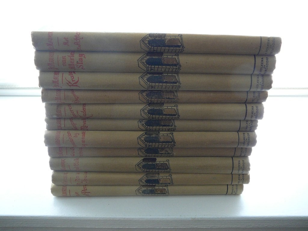 uit 1 pen, op reis en thuis, uit het volk, oude kennissen ea, Ophalen of Verzenden, Gelezen, Justus van Maurik