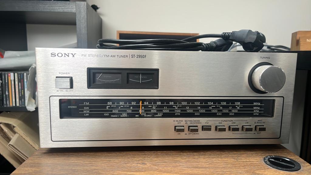 Sony ST-2950F, Ophalen, Zo goed als nieuw