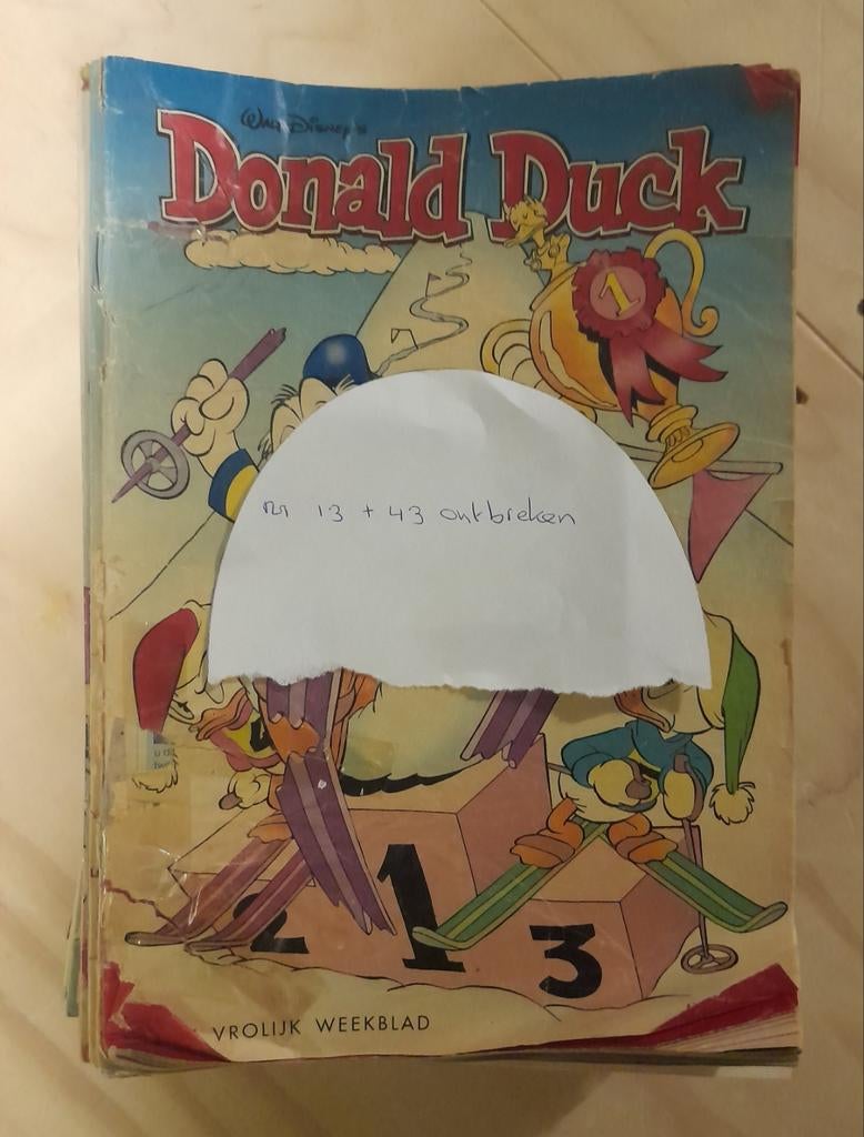 Donald Duck Jaargang 2013 -  2 nummers ontbreken, Boeken, Stripboeken, Meerdere stripboeken, Ophalen of Verzenden, Gelezen