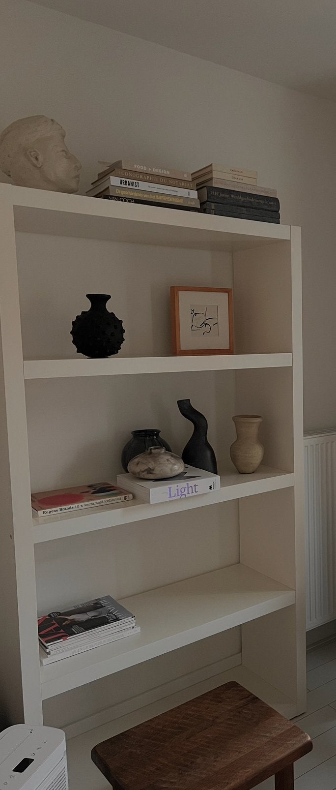 Ikea lack boekenkast wit, Huis en Inrichting, Ophalen, 100 tot 150 cm, Zo goed als nieuw, 150 tot 200 cm