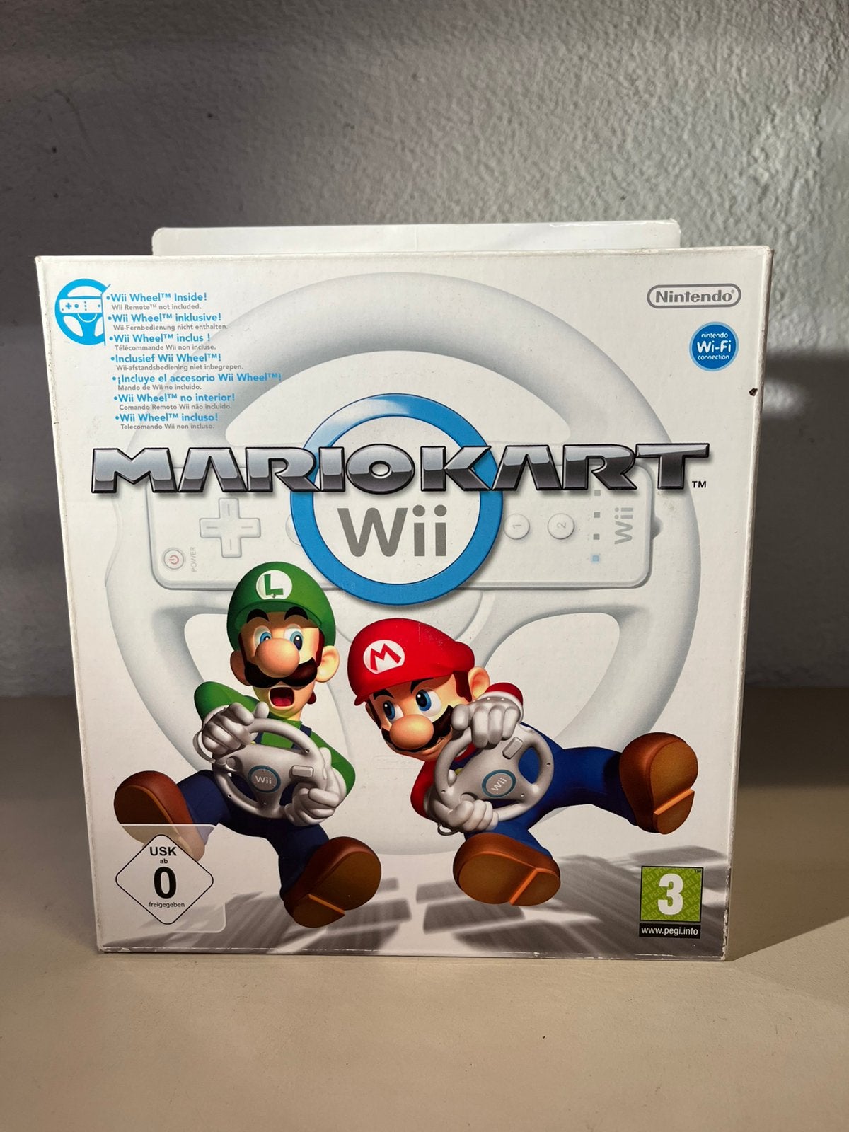 Mario kart complete box versie nintendo Wii, Spelcomputers en Games, Racen en Vliegen, Ophalen of Verzenden, Zo goed als nieuw