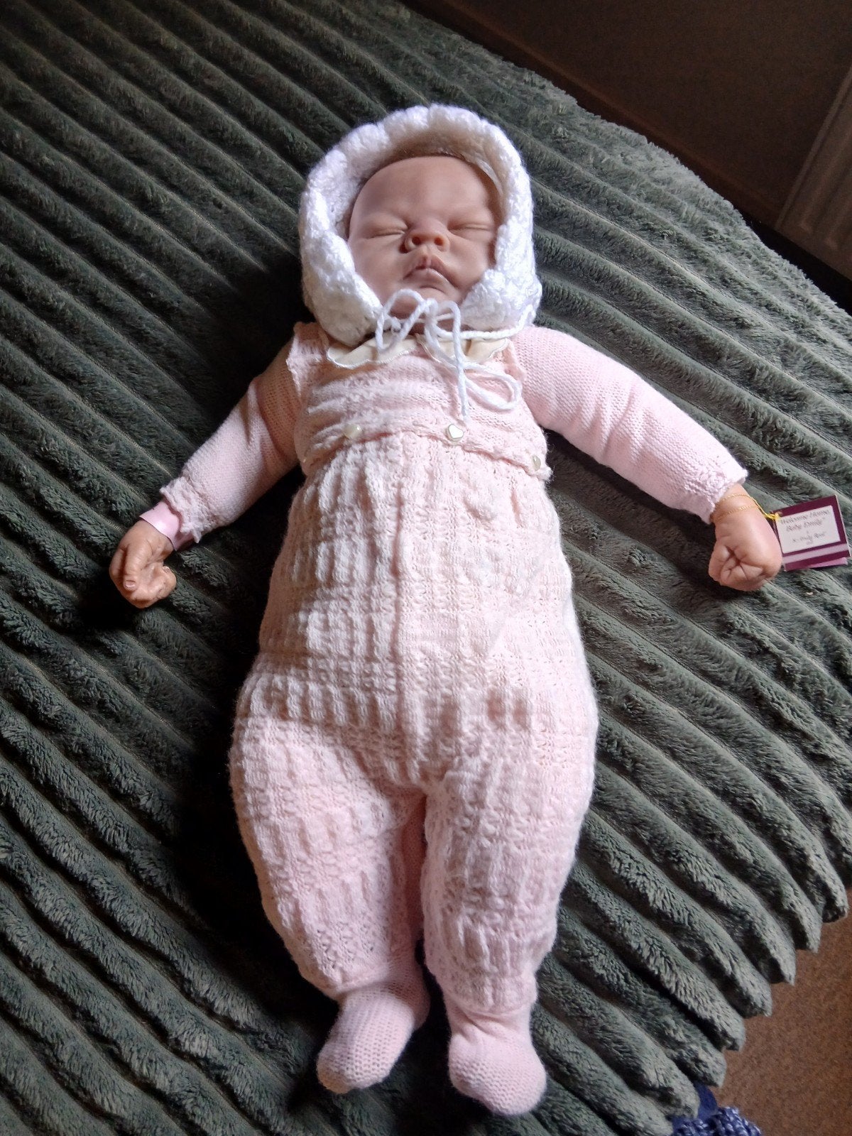 Pop Emily - Origineel met kleding en papieren, Ophalen of Verzenden, Zo goed als nieuw, Babypop