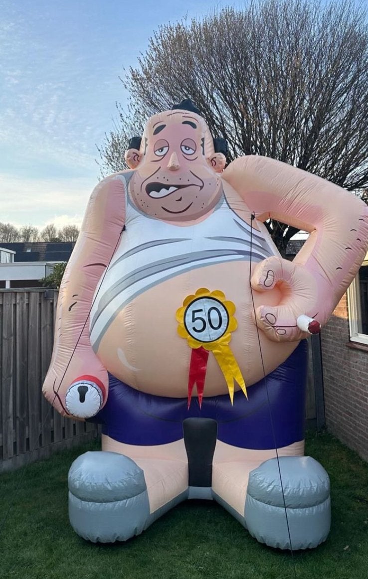 Abraham ordinair te huur FUNLUCHT Beilen 0613908090, Ophalen, Zo goed als nieuw, Verjaardag