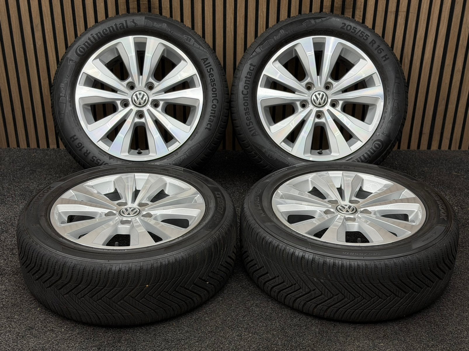 Originele 16 inch VW Golf 7 Toronto 5x112 ET46 All Season, Auto-onderdelen, Banden en Velgen, Ophalen, 16 inch, ., Banden en Velgen