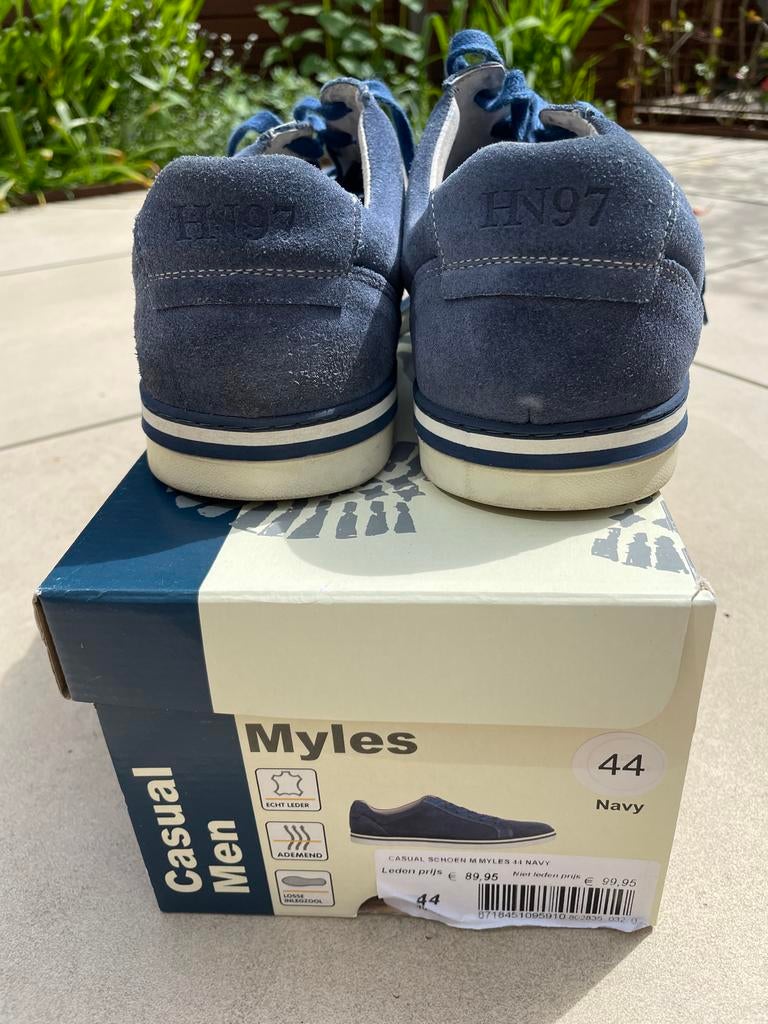 Human Nature Myles casual schoenen, maat 44, navy, Blauw, Ophalen of Verzenden, Zo goed als nieuw, Veterschoenen