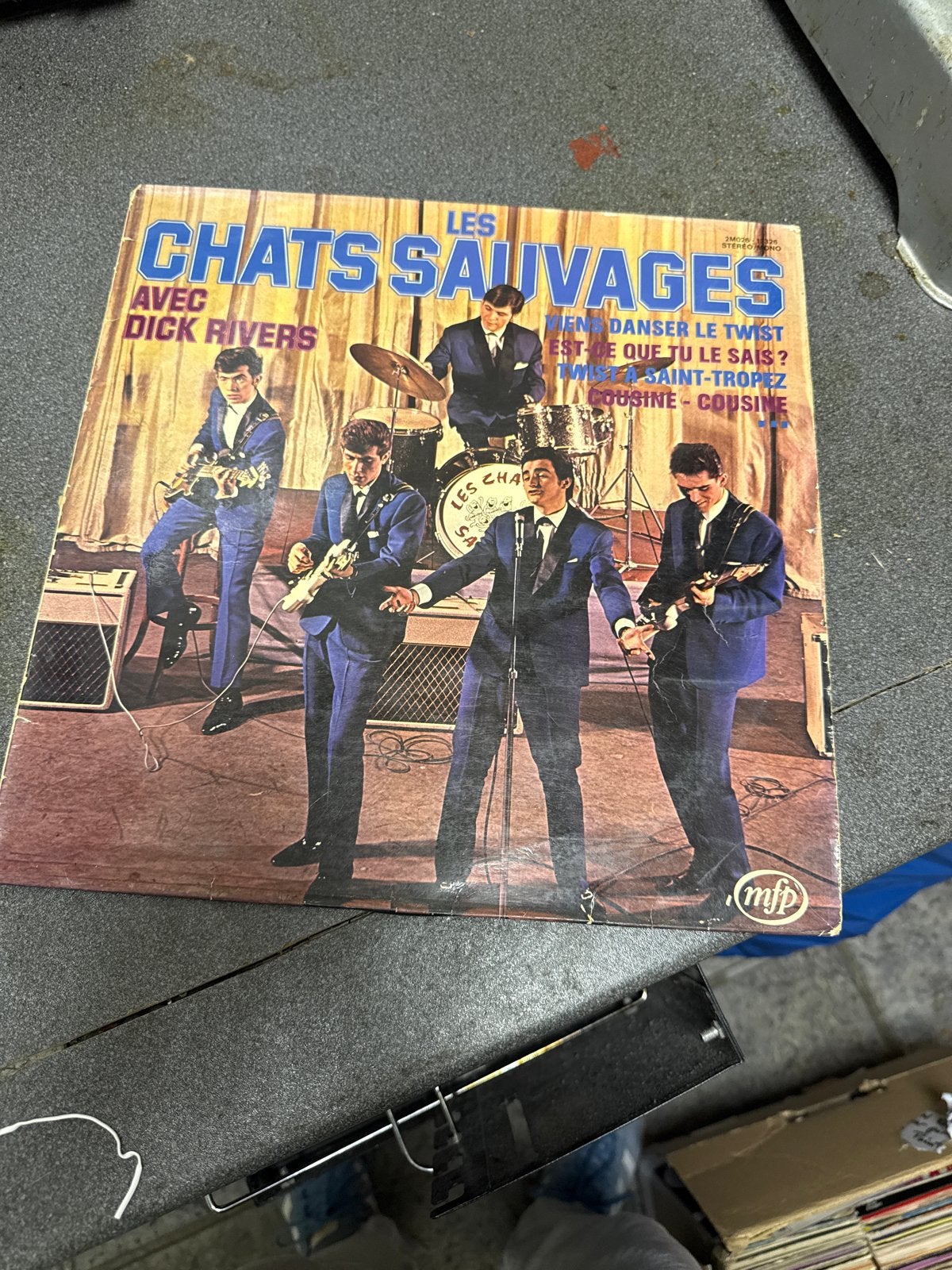 Les Chats Sauvages avec Dick Rivers LP, Ophalen, LP, Rock, Gebruikt