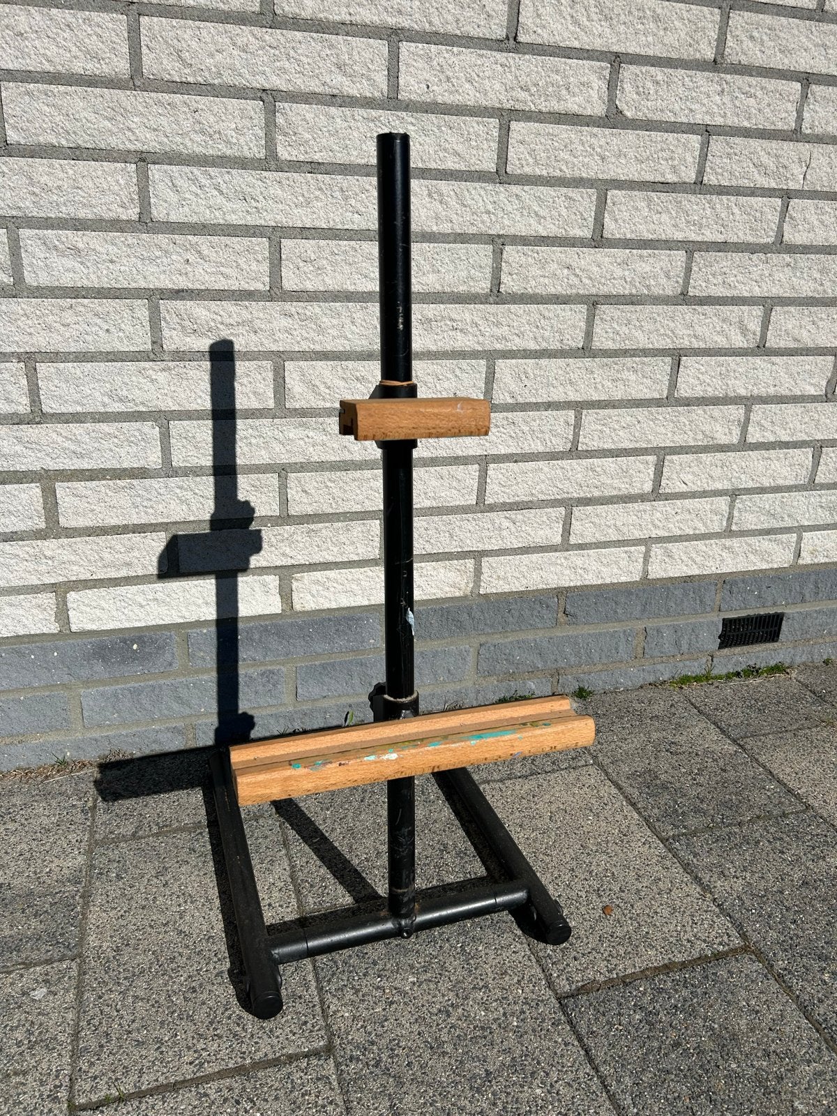 Tafel schildersezel, verstelbaar, metaal en hout, Ophalen of Verzenden, Gebruikt, Ezel