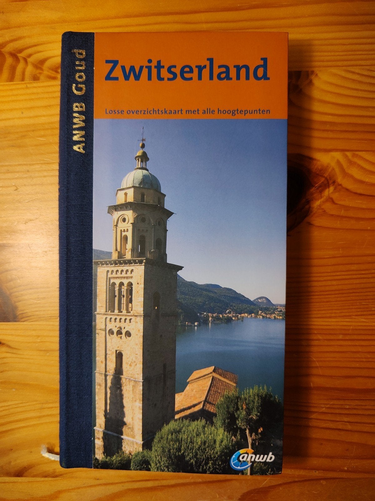 ANWB Goud Zwitserland - Reisgids met overzichtskaart, Europa, Ophalen of Verzenden, Zo goed als nieuw, Reisgids of -boek