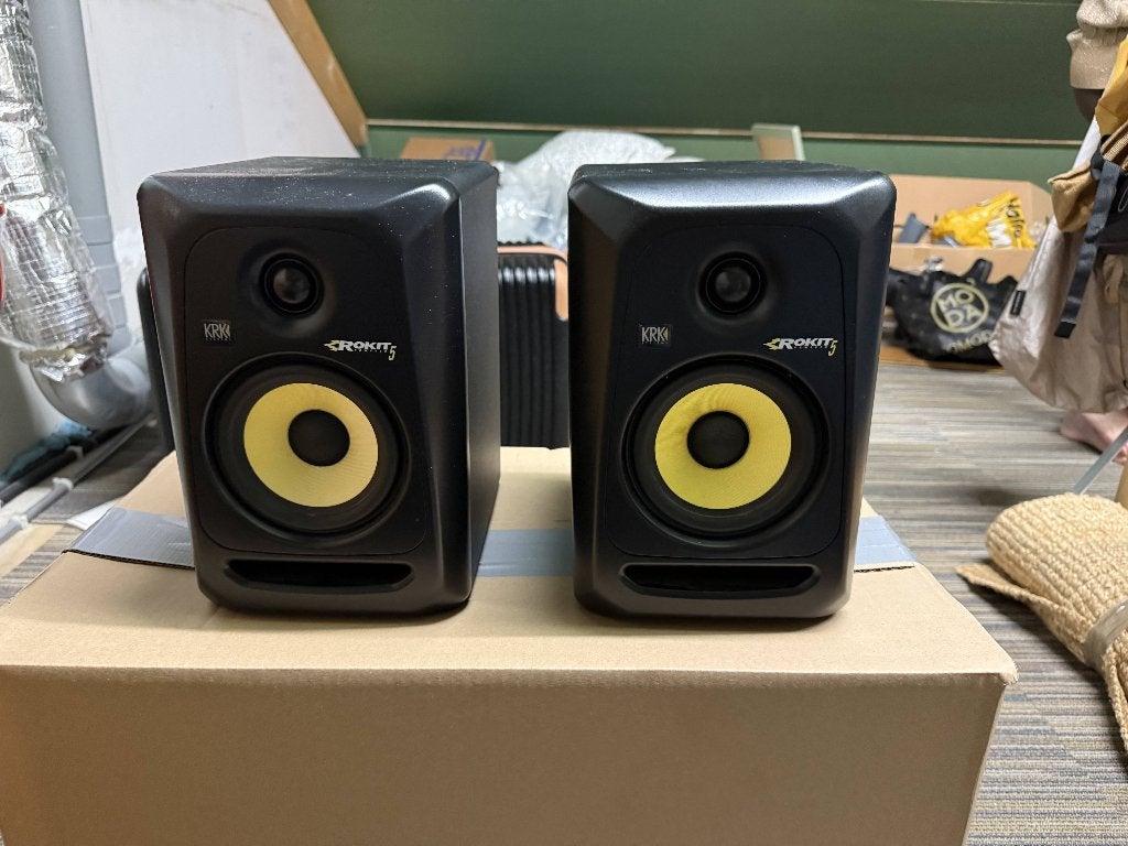 KRK rockit 5, Audio, Tv en Foto, Luidsprekers, Ophalen, Zo goed als nieuw, Stereo speakers, KRK