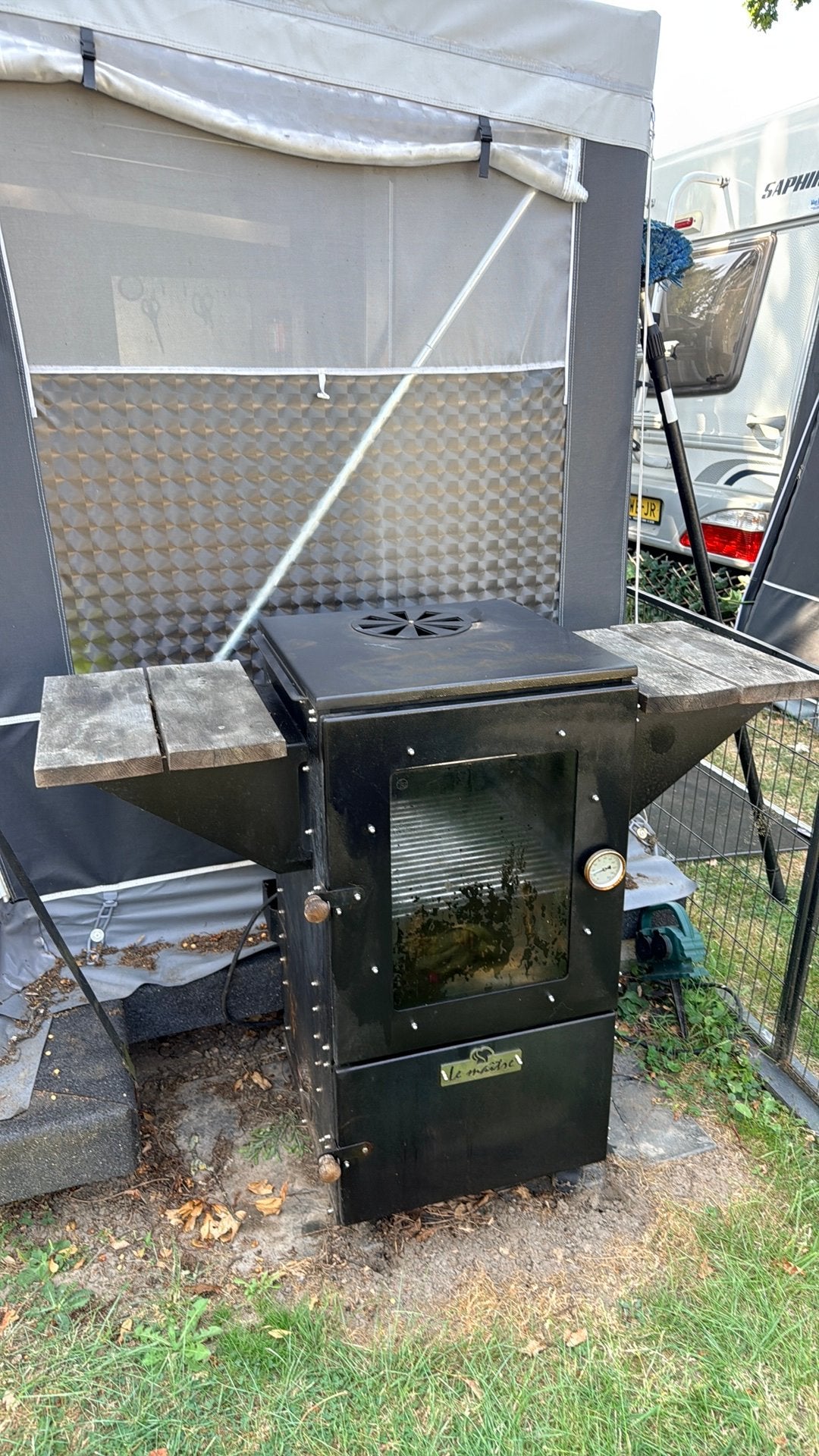 Rookoven la maitre, Tuin en Terras, Ophalen, Zo goed als nieuw