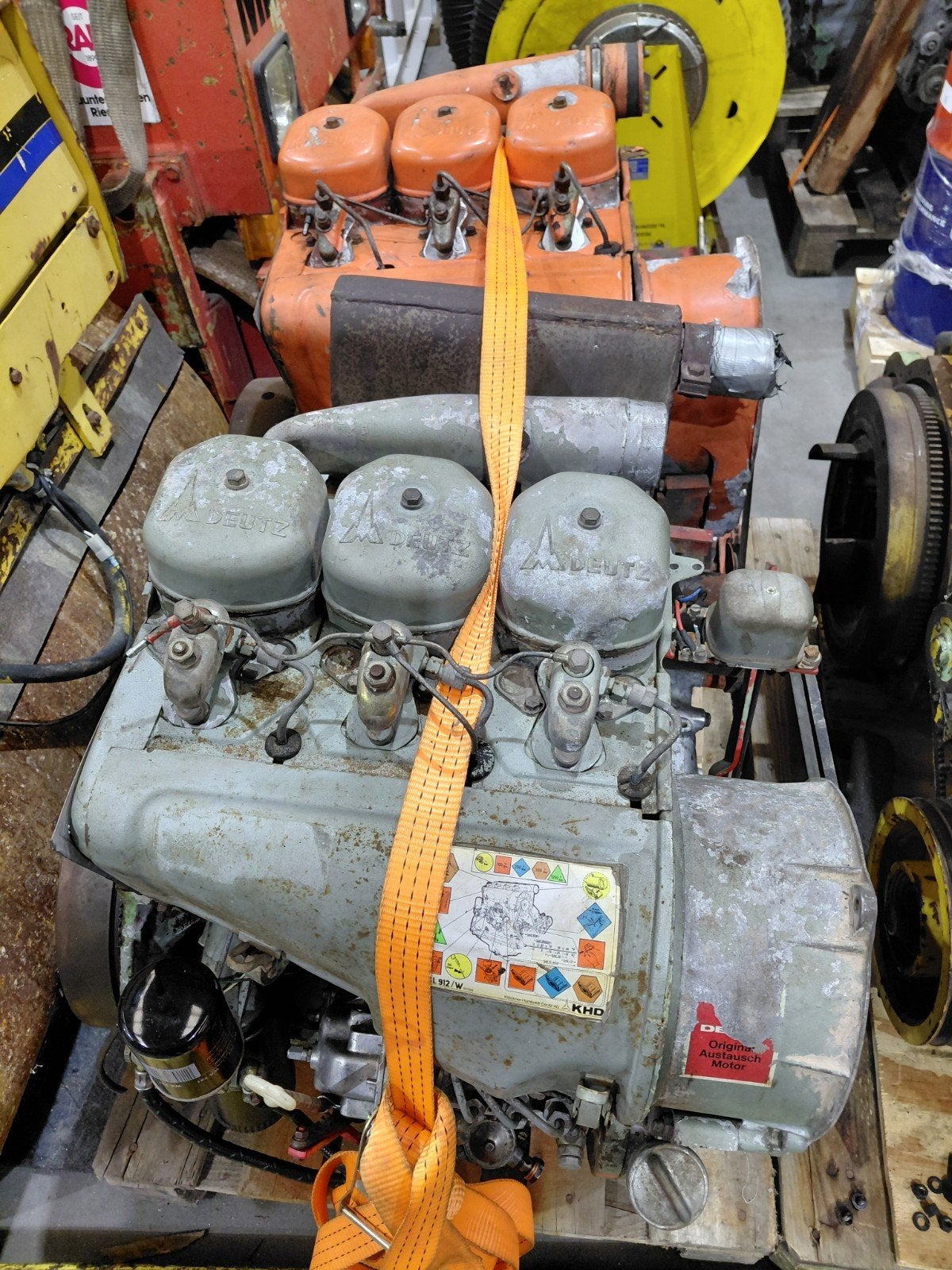 Deutz F3L912 dieselmotoren, Ophalen, Gebruikt, Overige automerken