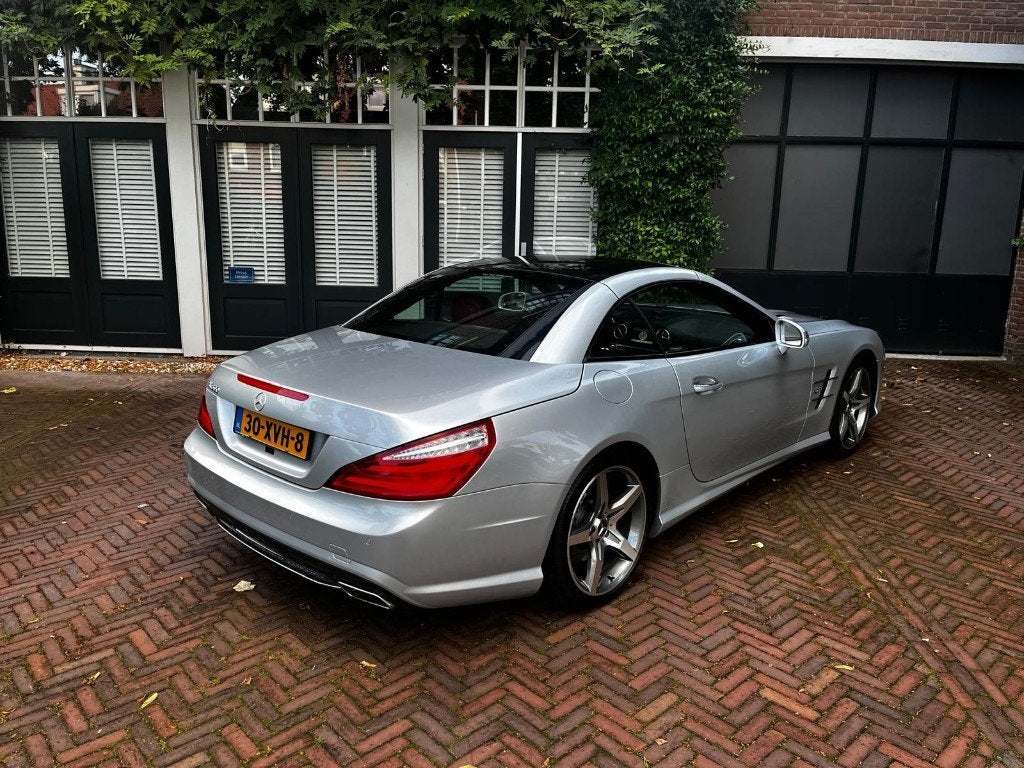 MERCEDES-BENZ SL500 EDITION 1 AIRSCARF | DESIGNO | DISTRONIC, Auto's, Euro 5, 8 cilinders, Cabriolet, Verwarmde buitenspiegels