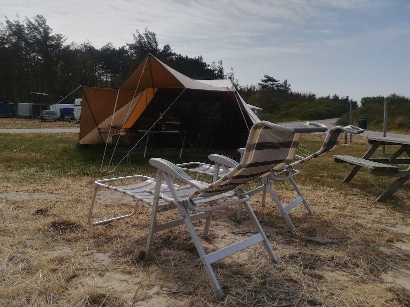 🏕️Tent te huur-Vlieland🌊-LAST MINUTE-19t/m22 juni, Caravans en Kamperen, Ophalen of Verzenden, Zo goed als nieuw, Tot en met 4