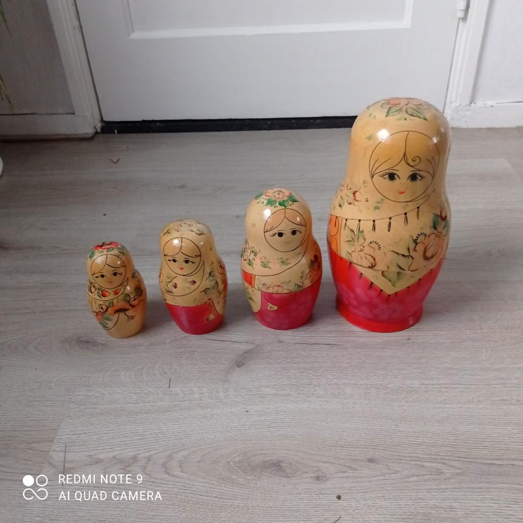 Matriochka zeer zeldzaam Russische, Ophalen of Verzenden, Zo goed als nieuw