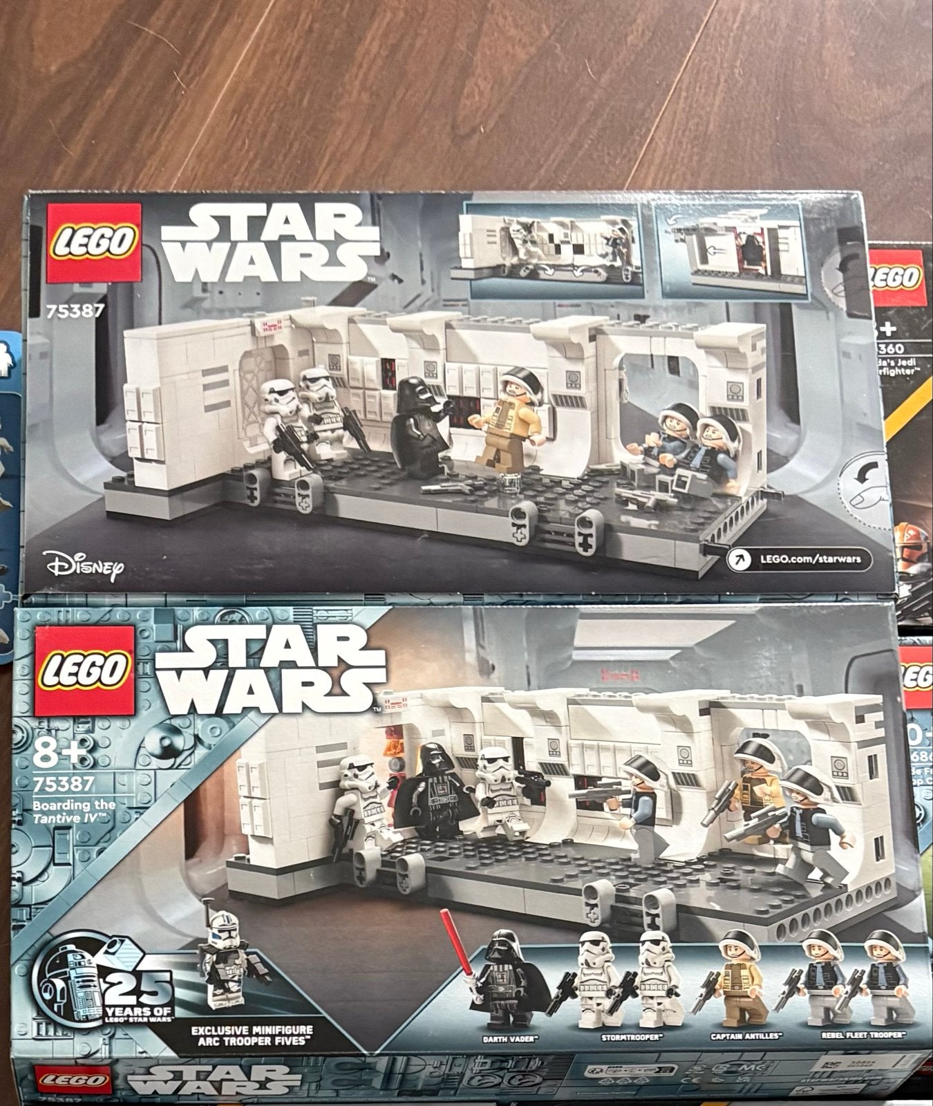 2x LEGO Star Wars 75387 Boarding the Tantive IV NIEUW, Lego, Lego, Nieuw, Ophalen of Verzenden