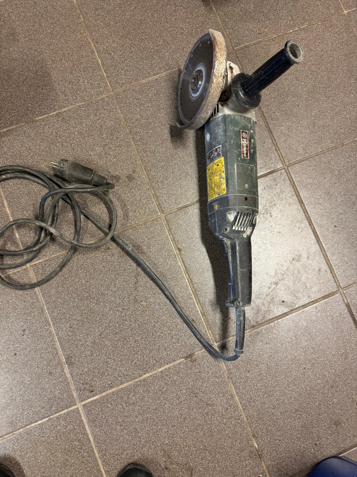 Metabo Haakse Slijper - Gebruikt maar Functioneel, Ophalen of Verzenden, Gebruikt, 700 tot 1000 watt, Haakse handslijpmachine