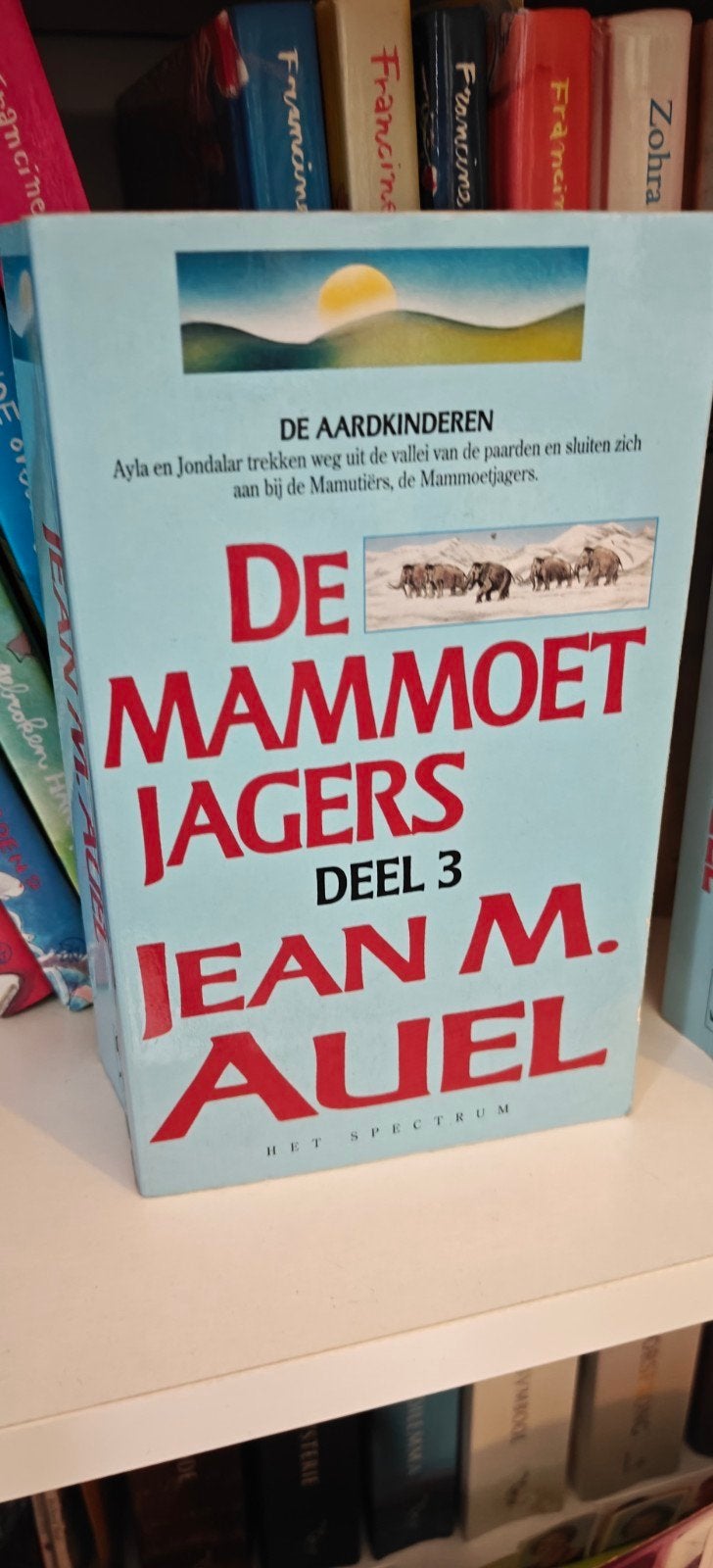 Jean M. Auel. De Mammoetjagers - (De Aardkinderen deel 3), Boeken, Ophalen of Verzenden, Gelezen, Jean M. Auel