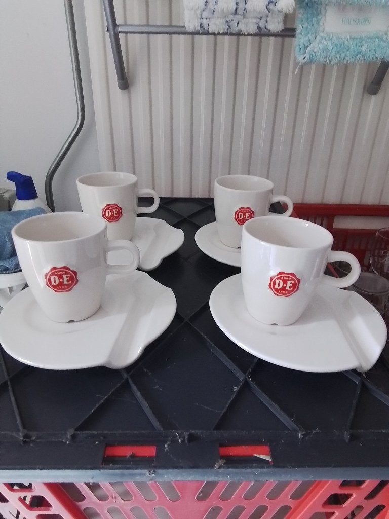 D E kop en schotels, Klassiek, Ophalen of Verzenden, Zo goed als nieuw, Kop(pen) en/of Schotel(s)