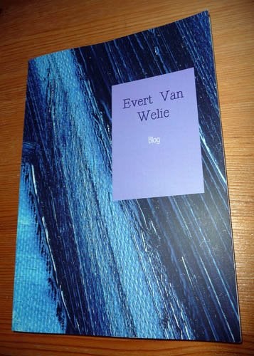 Boek EVERT VAN WELIE - Blog, Ophalen of Verzenden, Nieuw
