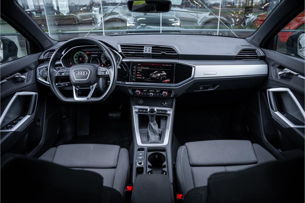 Audi Q3 Sportback 45 TFSI e S Edition - 20inch - Optiek zwar, 12 maanden, Zwart, Hybride Elektrisch/Benzine, 550 kg