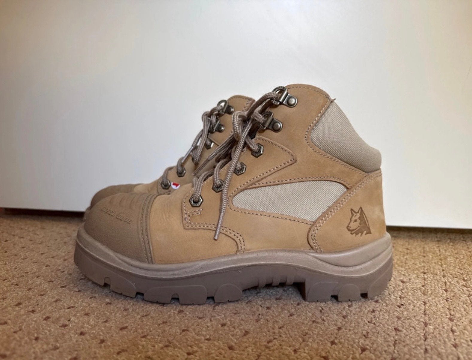 Steel Blue werkschoenen - Zo goed als nieuw- 40, Beige, Ophalen of Verzenden, Zo goed als nieuw, Werkschoenen
