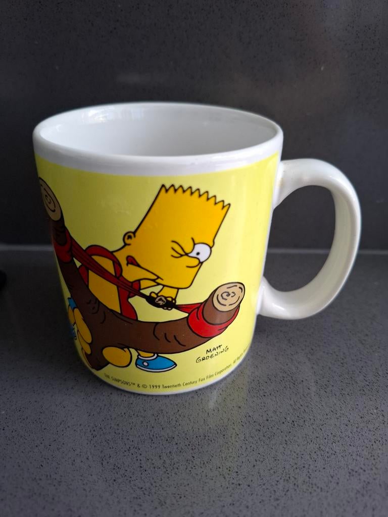 Bart Simpson Mok - In Your Face - The Simpsons, Ophalen of Verzenden