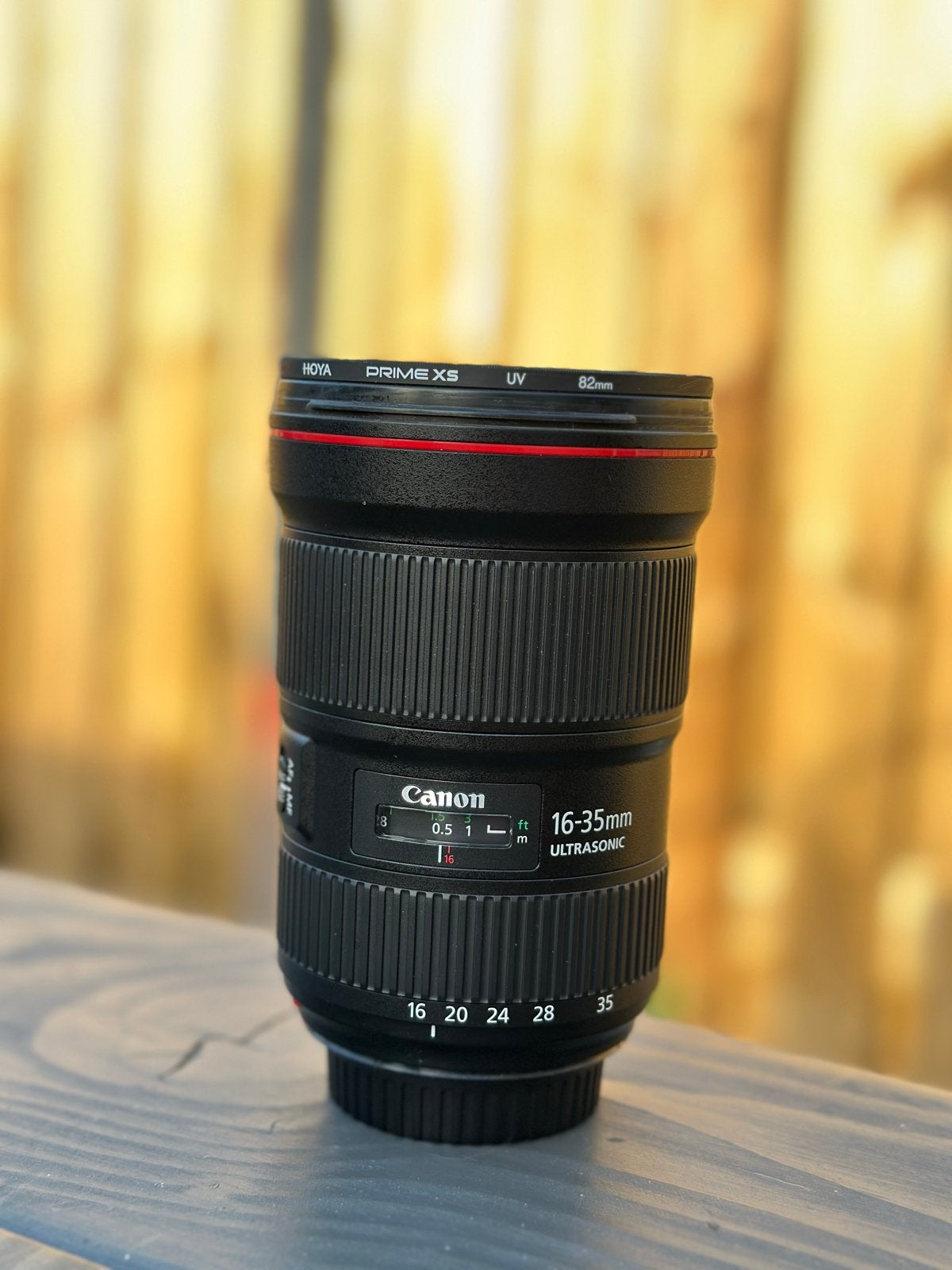 Canon EF 16-35mm f/2.8L USM III + Filter, Audio, Tv en Foto, Fotografie | Lenzen en Objectieven, Ophalen, Beschermhoes/tas, Canon