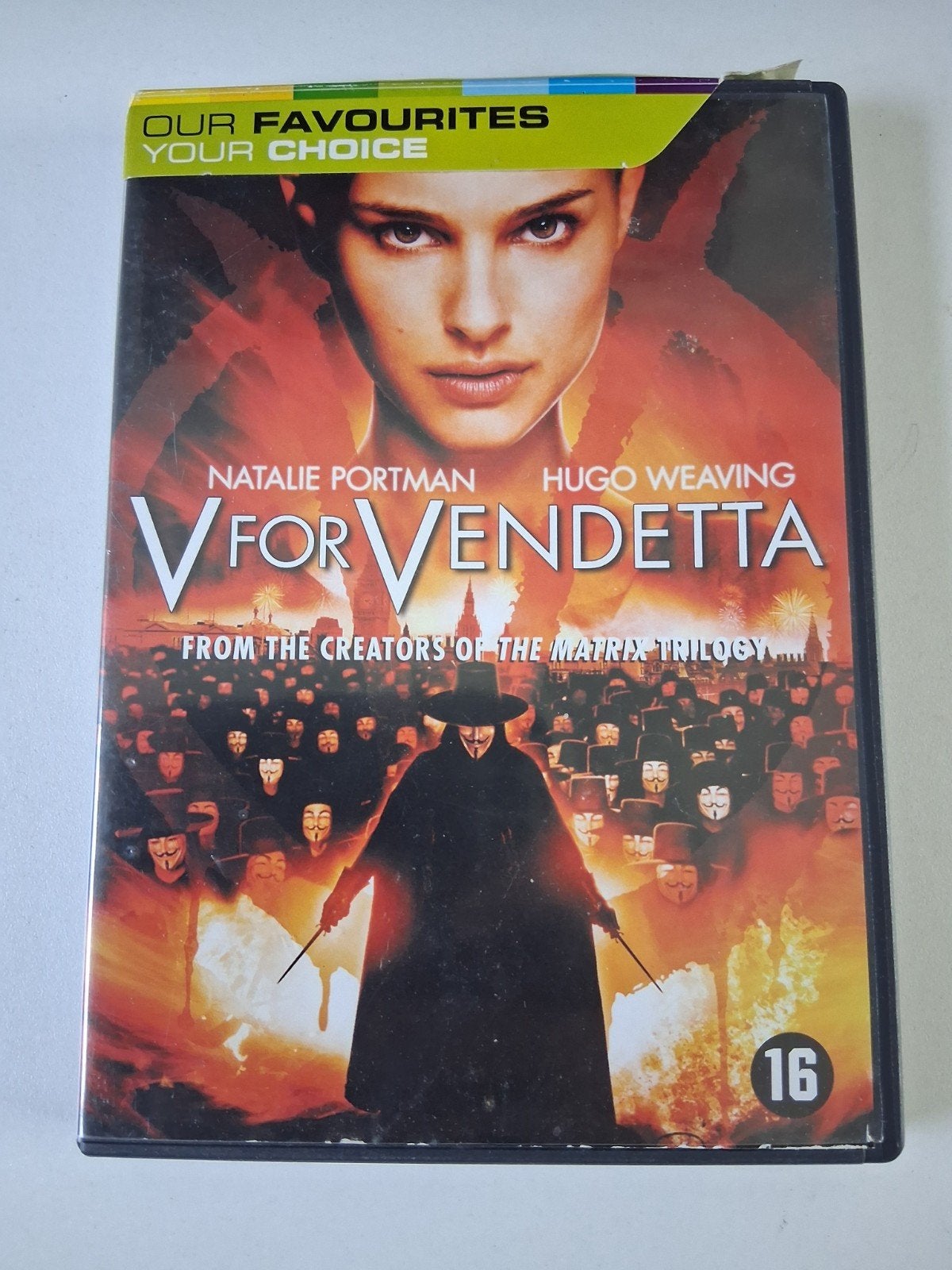 V for Vendetta, Vanaf 12 jaar, Ophalen of Verzenden, Zo goed als nieuw