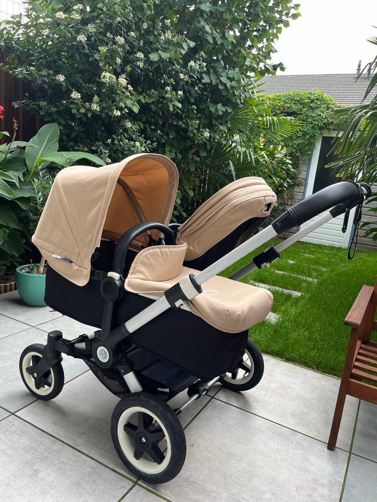 Bugaboo Donkey 2 Duo Kinderwagen, Ophalen of Verzenden, Zo goed als nieuw, Combiwagen, Duowagen