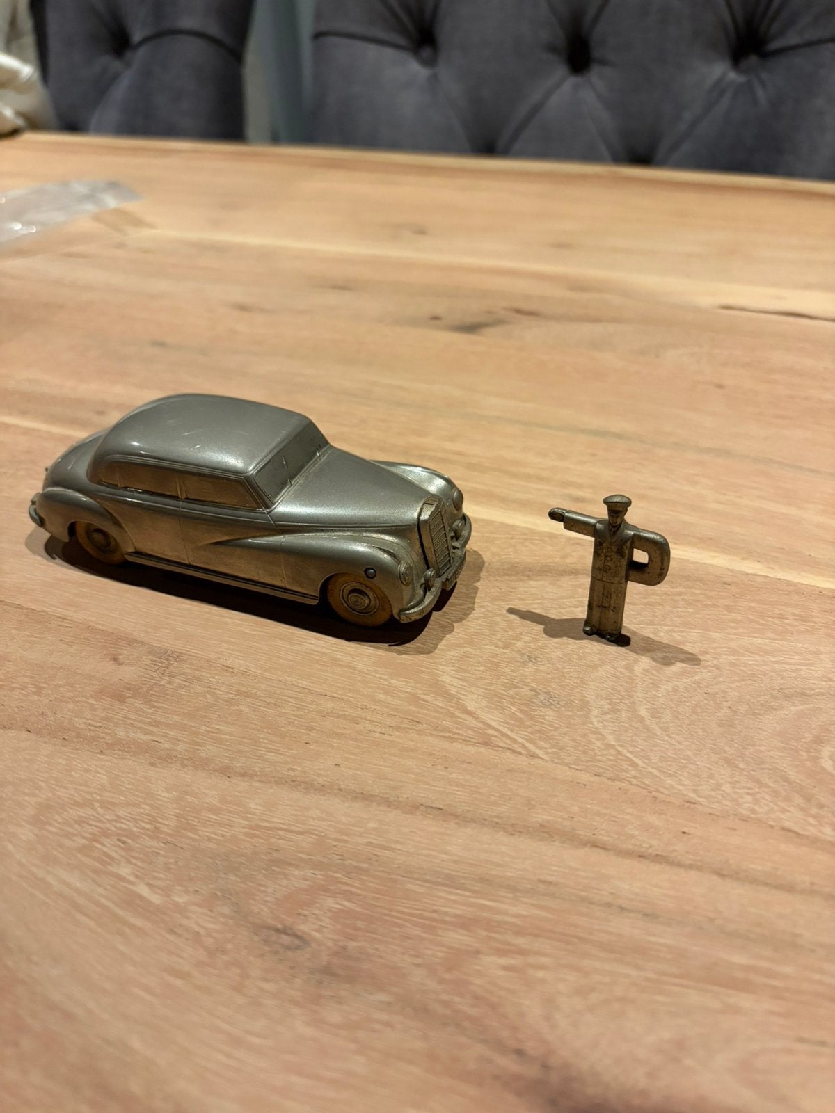 Antieke opwindbare Mercedes 300, Ophalen of Verzenden