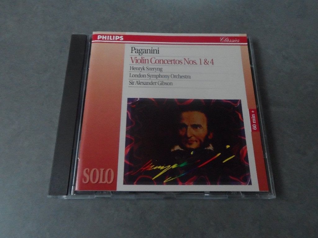Paganini, Henryk Szeryng, LSO / Violin Concertos Nos 1&4 CD, Verzenden, Romantiek, Gebruikt, Overige typen