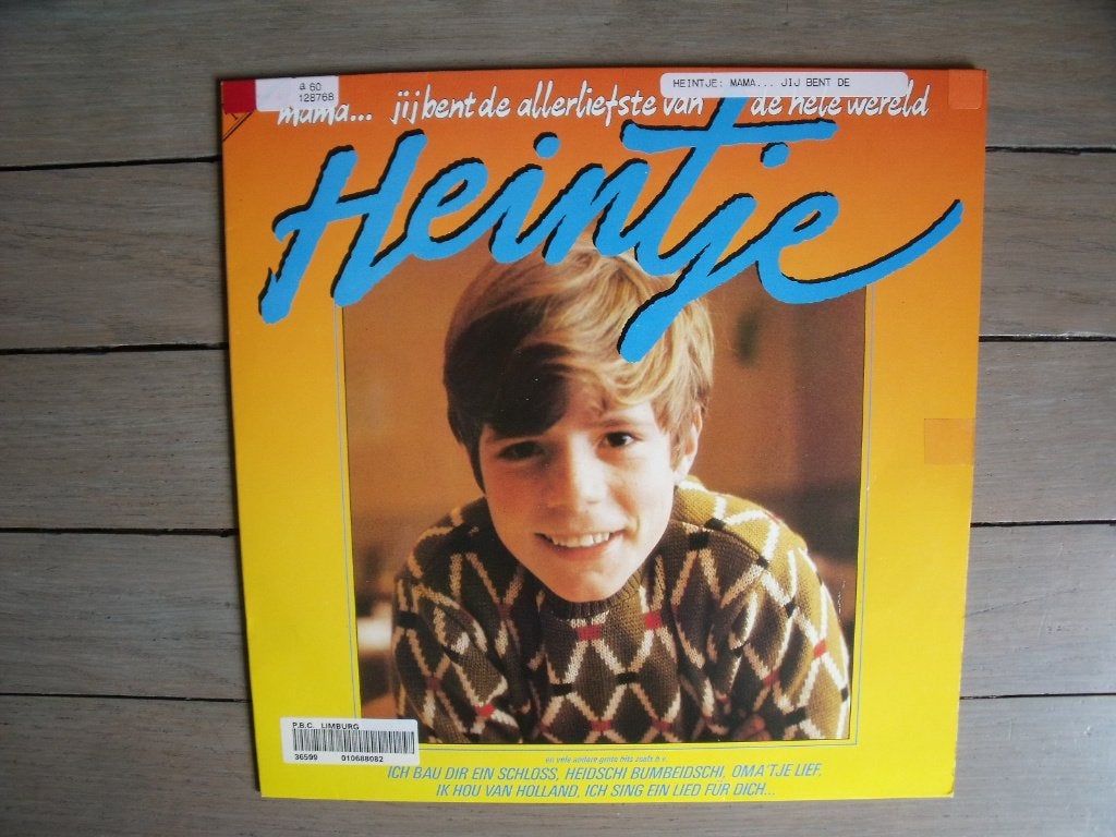 Heintje - Mama jij bent de liefste van de hele wereld, Ophalen of Verzenden, Gebruikt, 12 inch, Overige genres