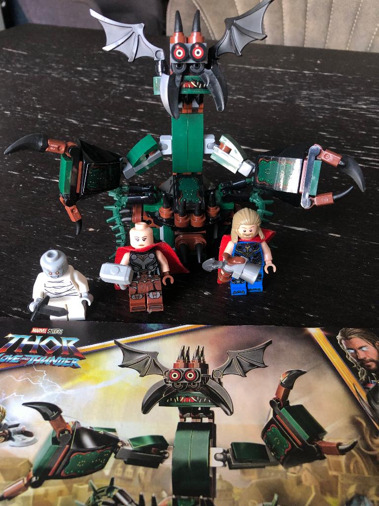 Lego marvel thor 76207, Ophalen of Verzenden, Zo goed als nieuw