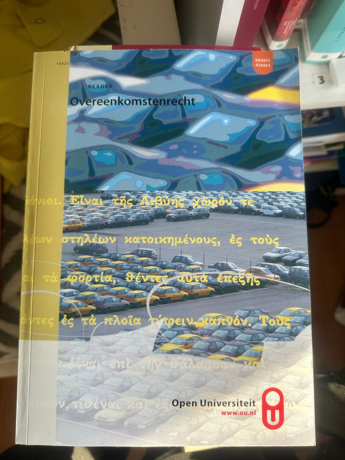 Reader Overeenkomstenrecht - Open Universiteit, Ophalen of Verzenden, Gamma, Gelezen, WO