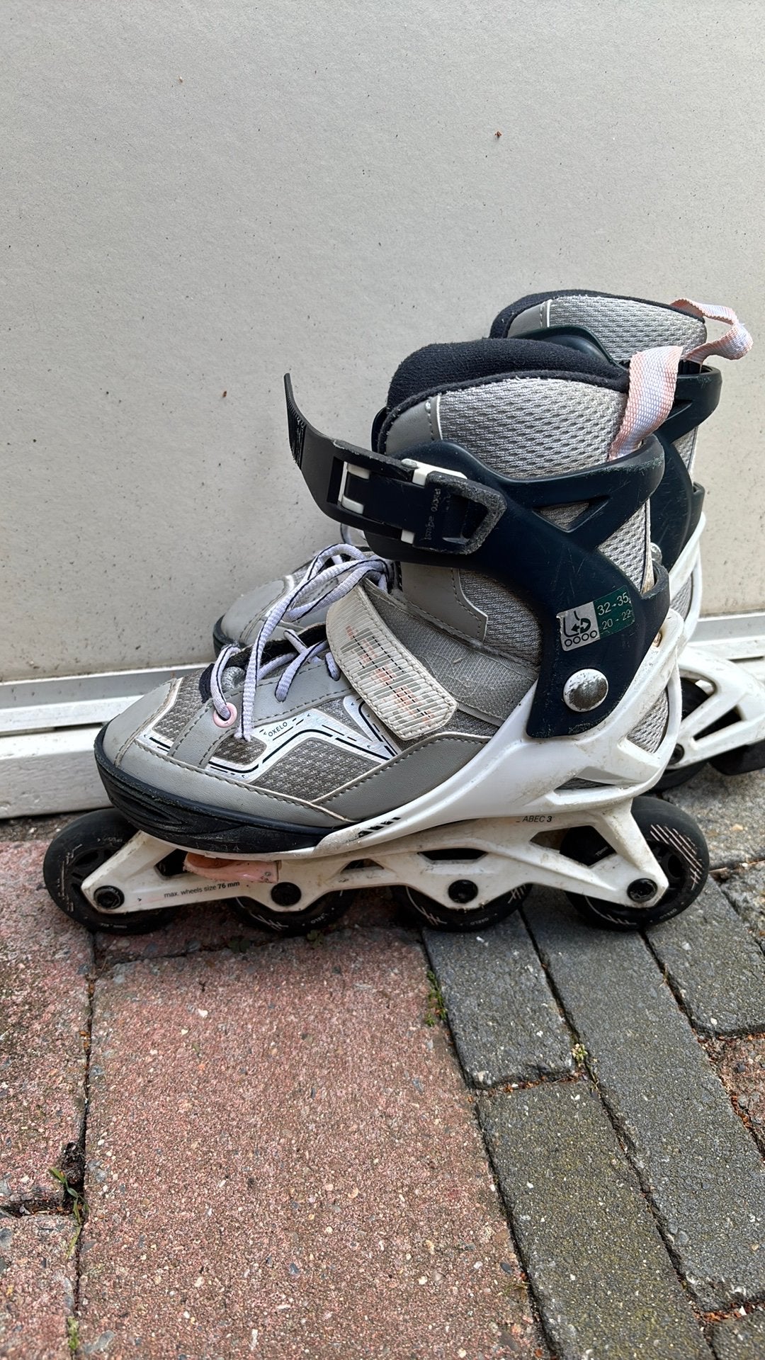 Oxelo rolschaatsen verstelbaar maat 32-35, Sport en Fitness, Skeelers, Overige merken, Kinderen, Ophalen of Verzenden, Inline skates 4 wielen