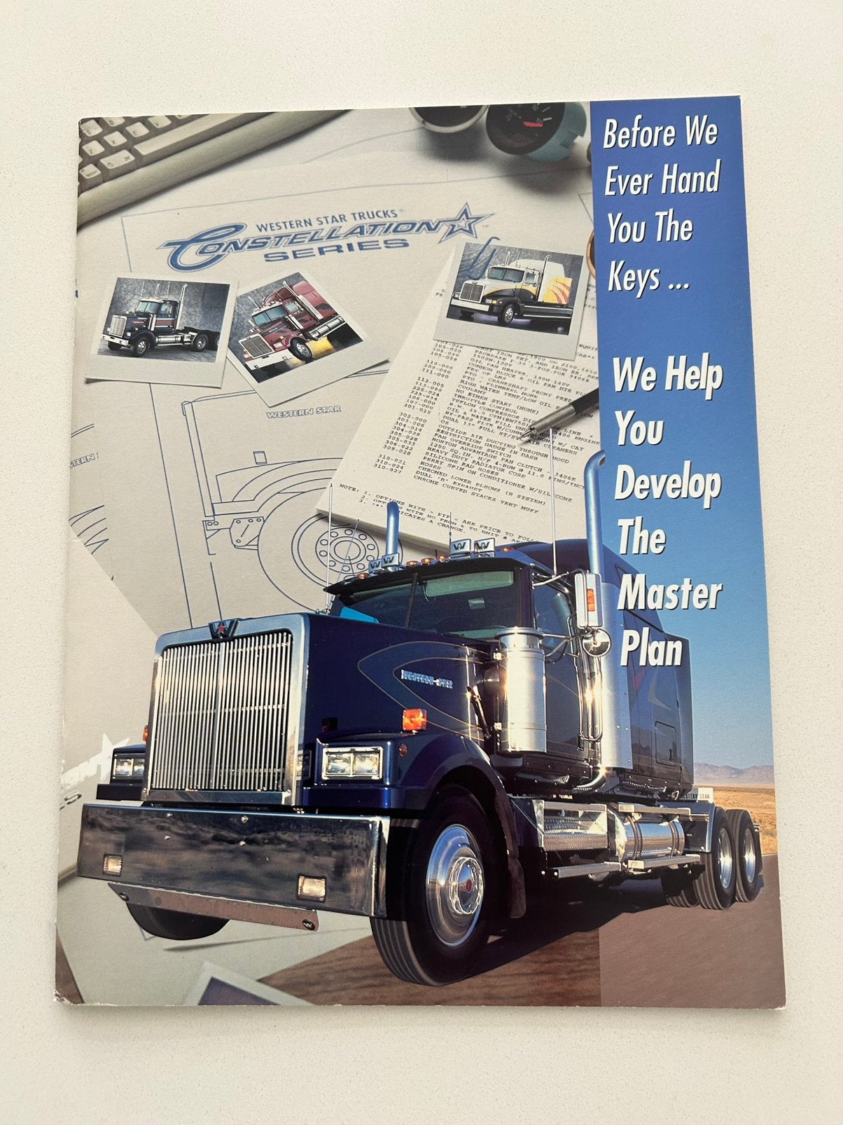 Western star trucks brochures, Verzenden, Gelezen, Algemeen
