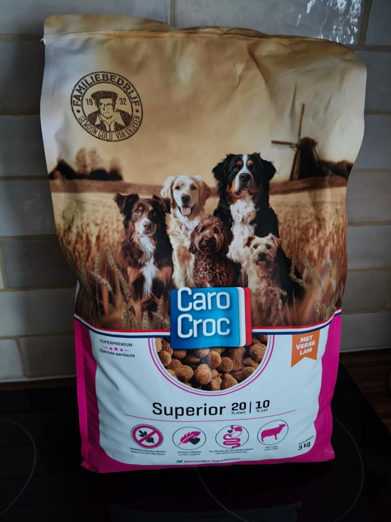 Caro croc honden brokken 3 kg(dichte zak), Dieren en Toebehoren, Ophalen of Verzenden, Hond