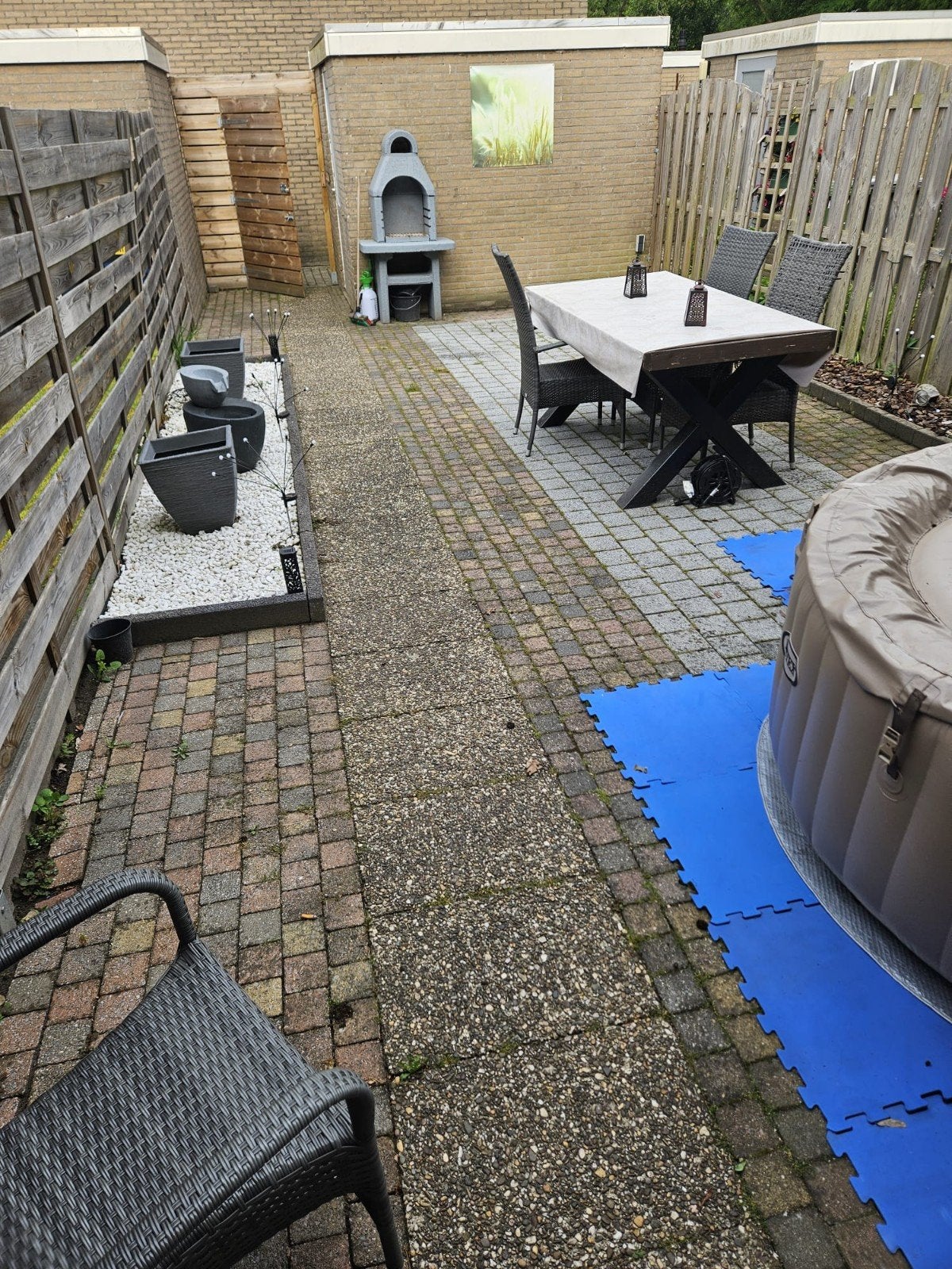 Bestrating, Ophalen, Gebruikt, Overige materialen