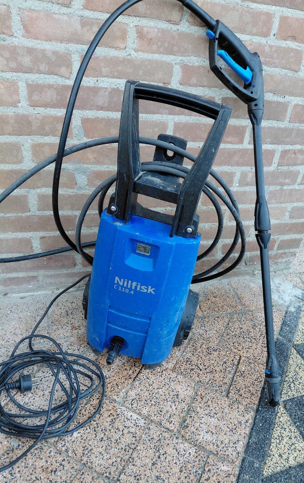 Nilfisk C 110.4 hogedrukreiniger - Krachtig en Compact, Tuin en Terras, Hogedrukreinigers, Ophalen, Gebruikt, Elektrisch, Nilfisk