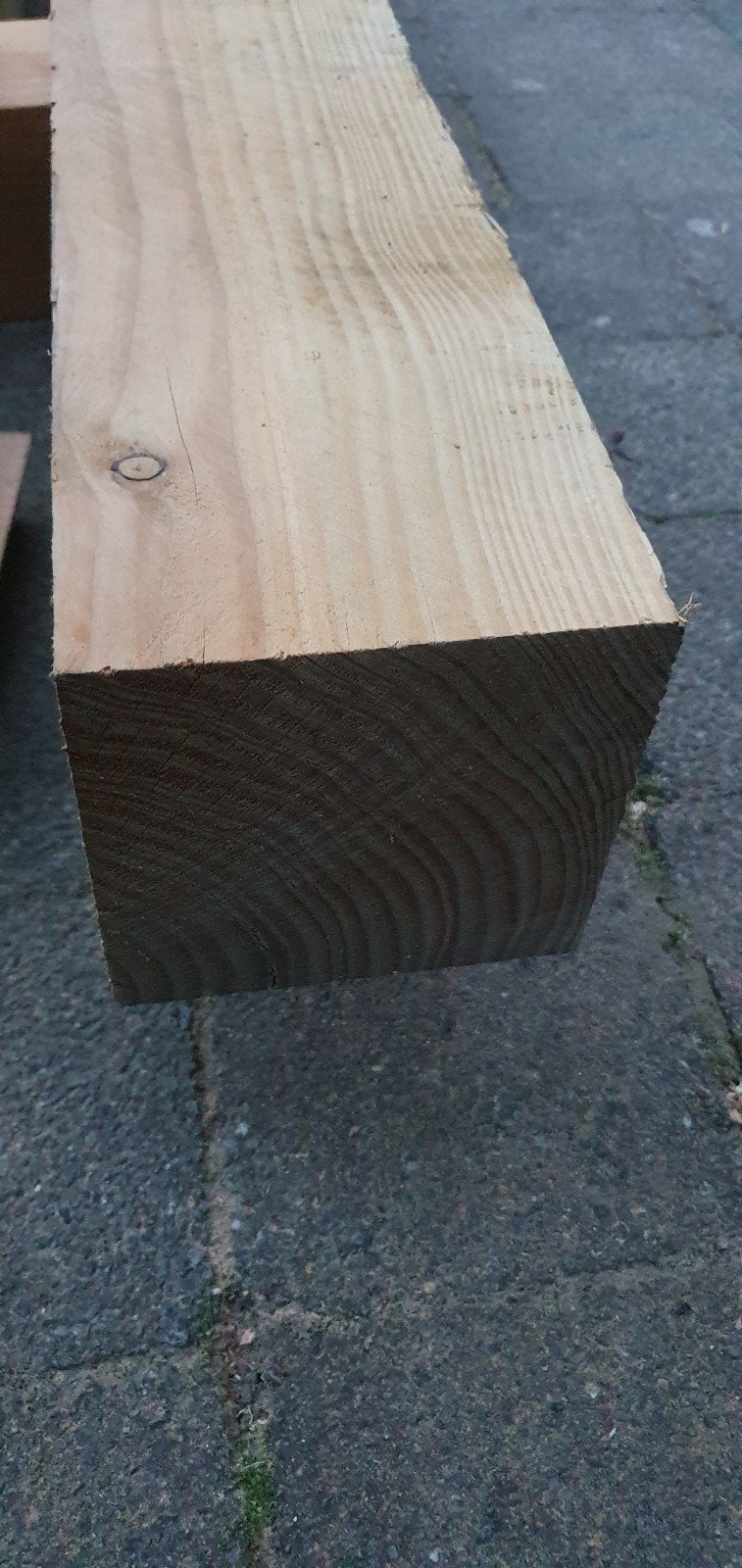 Douglas balk 15 x 15 lengte 270 cm, Ophalen, Nieuw, 250 cm of meer, Balken
