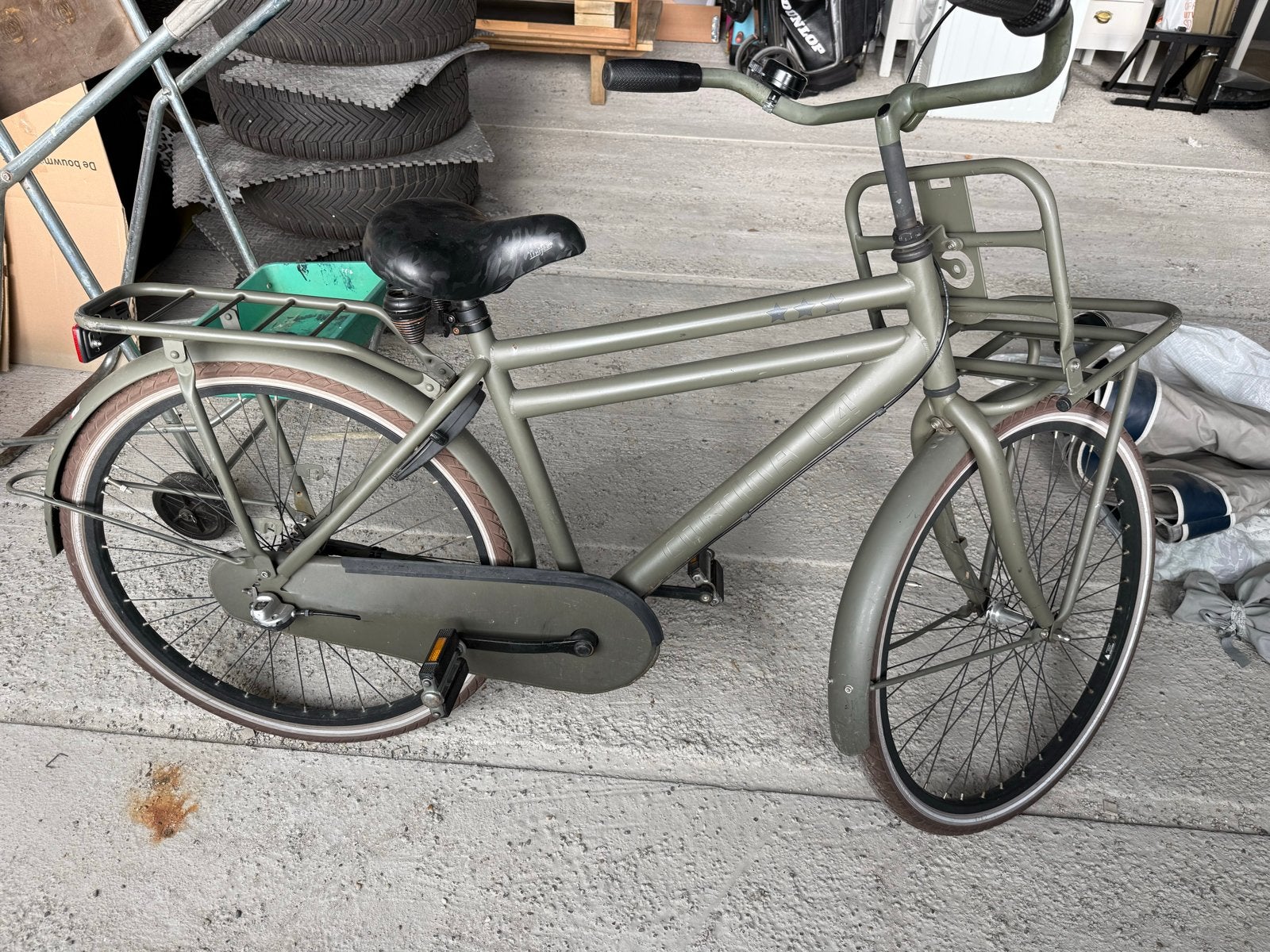 Cortina U4 transportfiets 26 inch, Ophalen, Gebruikt, 24 inch, Versnellingen