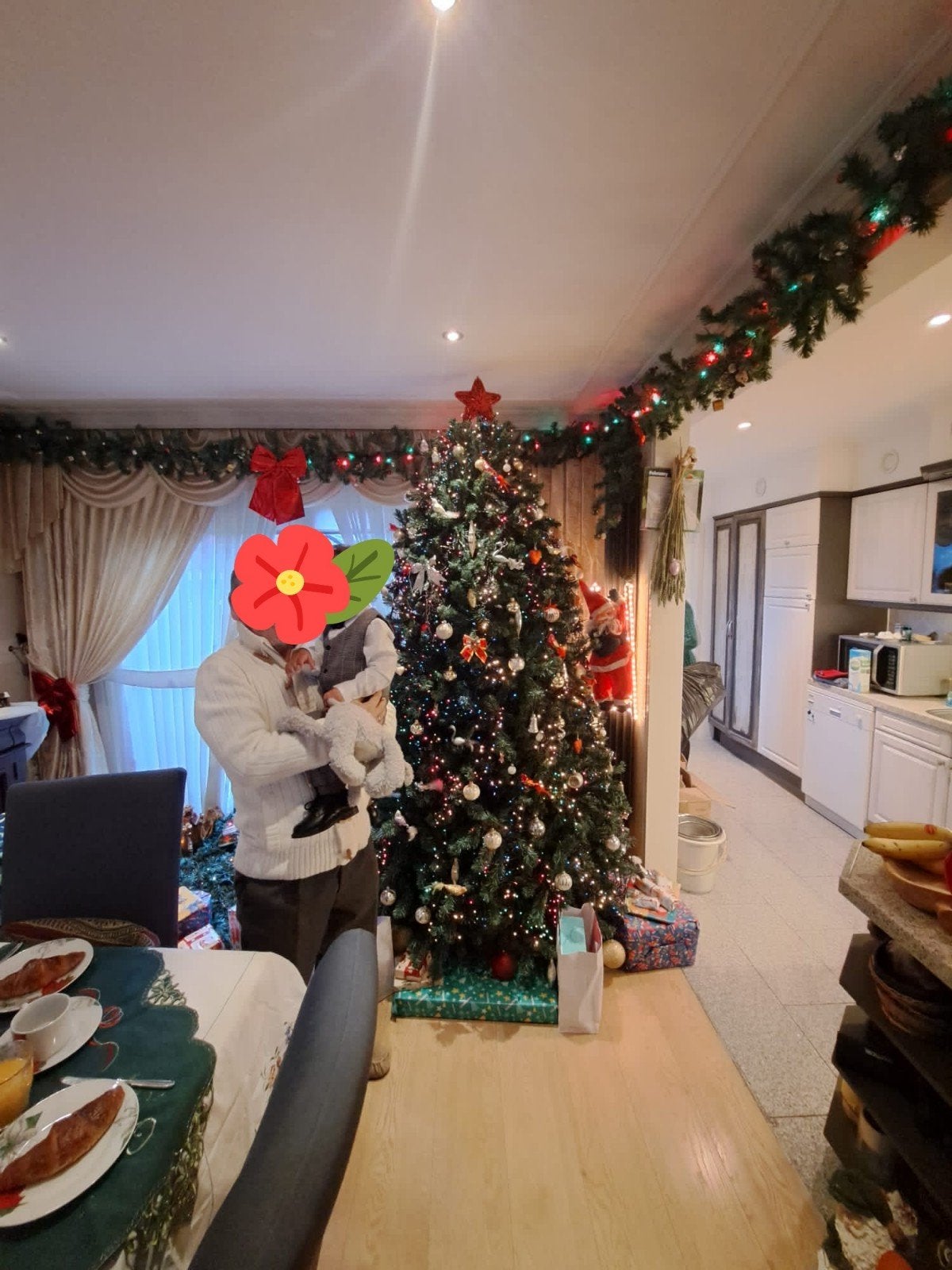 complete kerstversiering, Ophalen, Gebruikt